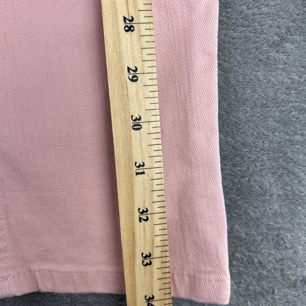 Democracy Women's Straight Leg Jeans - Light Pink - Picture 11 of 14